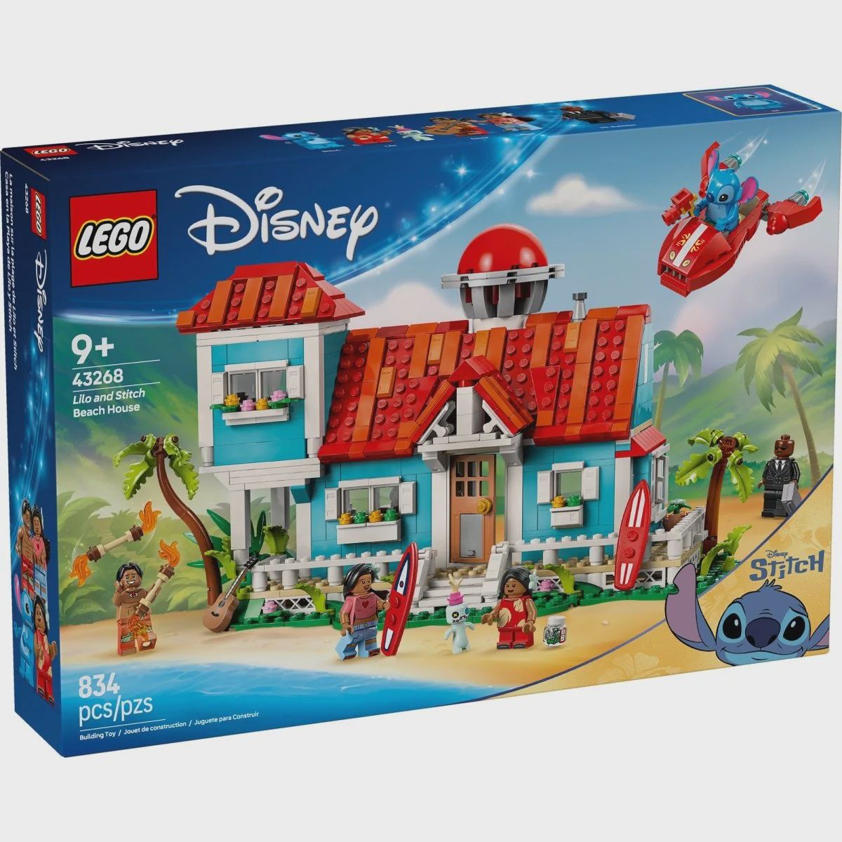 LEGO DISNEY LILO AND STITCH BEACH HOUSE