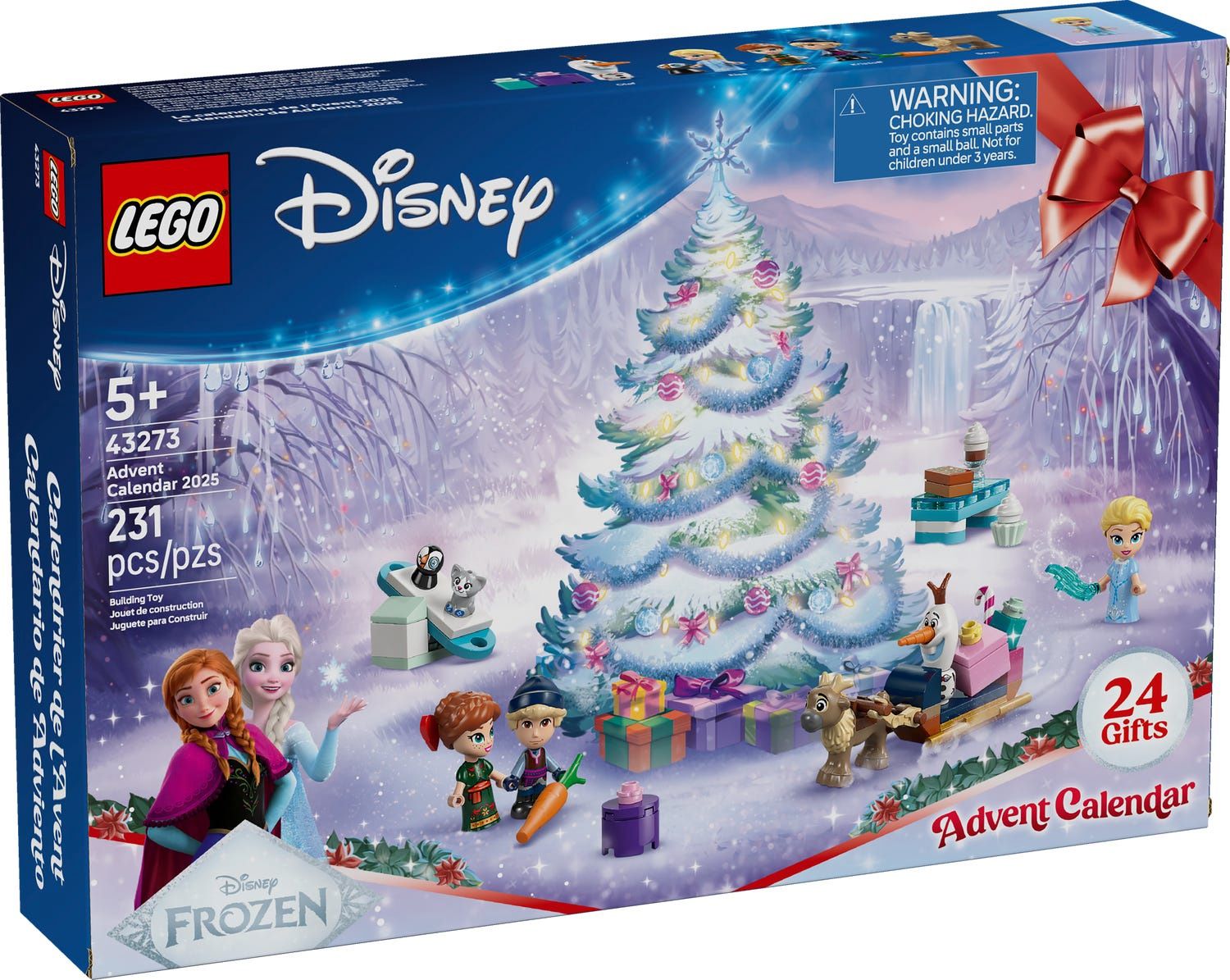 LEGO ADVENT CALENDAR 2025 DISNEY PRINCESS