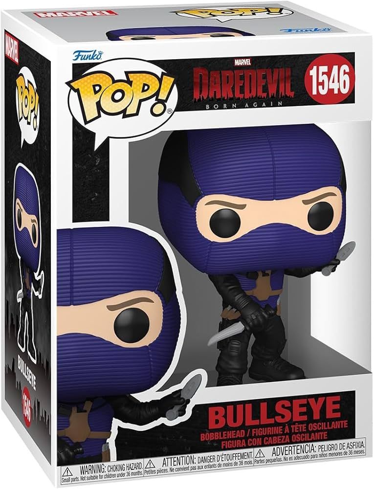 FUNKO POP! MARVEL DAREDEVIL BORN AGAIN BULLSEYE