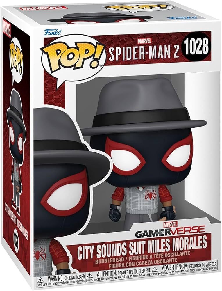 FUNKO POP! VG MARVEL SPIDERMAN 2 CITY SOUNDS MILES