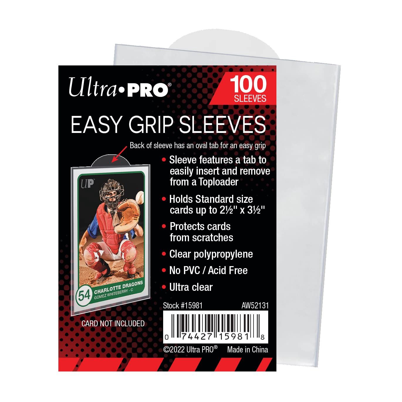ULTRA PRO EASY GRIP SLEEVES