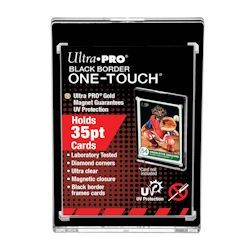 ULTRA PRO 35 PT ONE TOUCH BLACK BORDER
