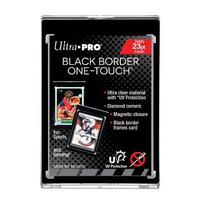 ULTRA PRO ONE TOUCH 23PT BLACK BORDER