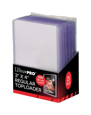 ULTRA PRO TOPLOADER REGULAR 25CT + 25 SLEEVES