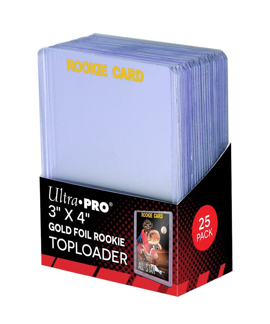 ULTRA PRO TOPLOADER REGULAR ROOKIE 25CT
