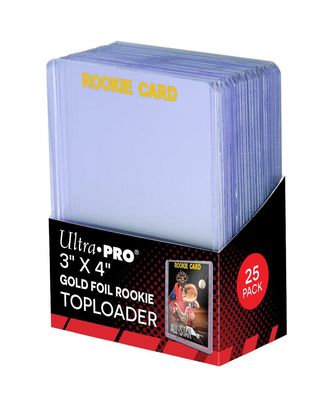 ULTRA PRO TOPLOADER REGULAR ROOKIE 25CT