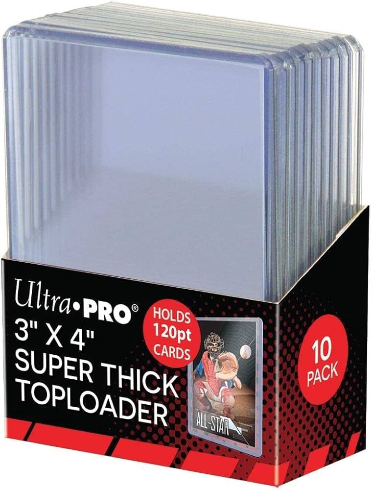 ULTRA PRO 120PT TOPLOADER 10 CT