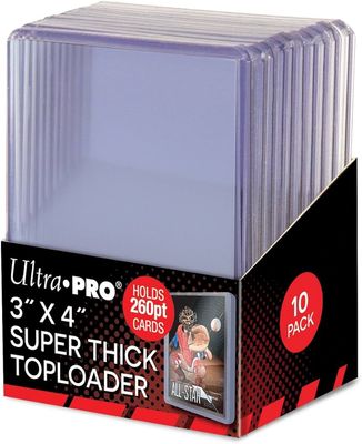 ULTRA PRO 260 PT TOPLOADER 10 CT