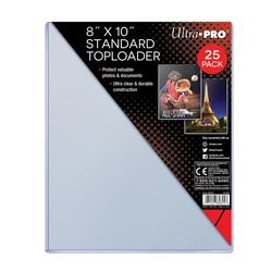 ULTRA PRO 8X10 TOPLOADER