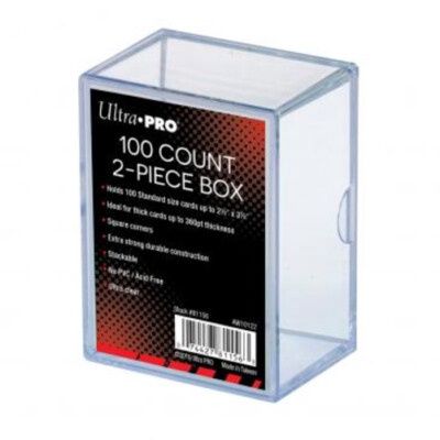 ULTRA PRO 100CT STORAGE SLIDER BOX