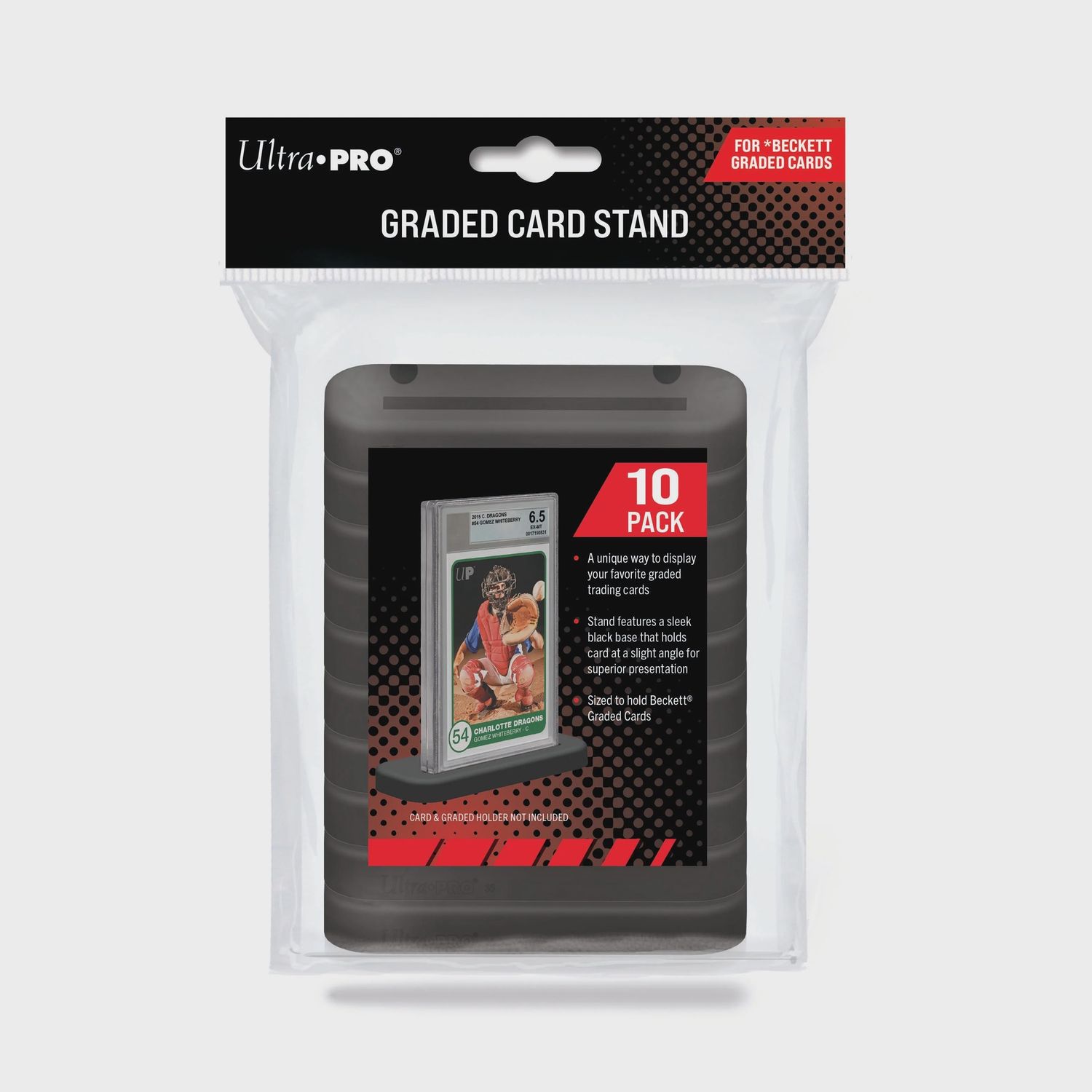 ULTRA PRO BECKETT GRADED CARD STAND (10)