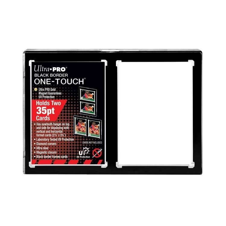 ONE TOUCH 35PT 2 CARD BLACK BORDER