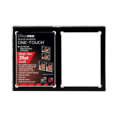 ONE TOUCH 35PT 2 CARD BLACK BORDER