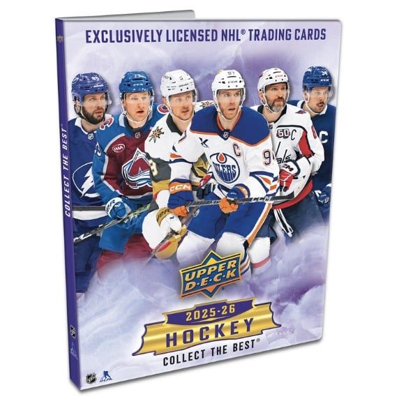 2025-26 UPPER DECK SERIES 1 BINDER ALBUM
