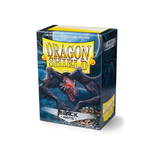 DRAGON SHIELD MATTE BLACK RHIPODON