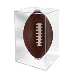 FOOTBALL CUBE UV PROTECTED DISPLAY