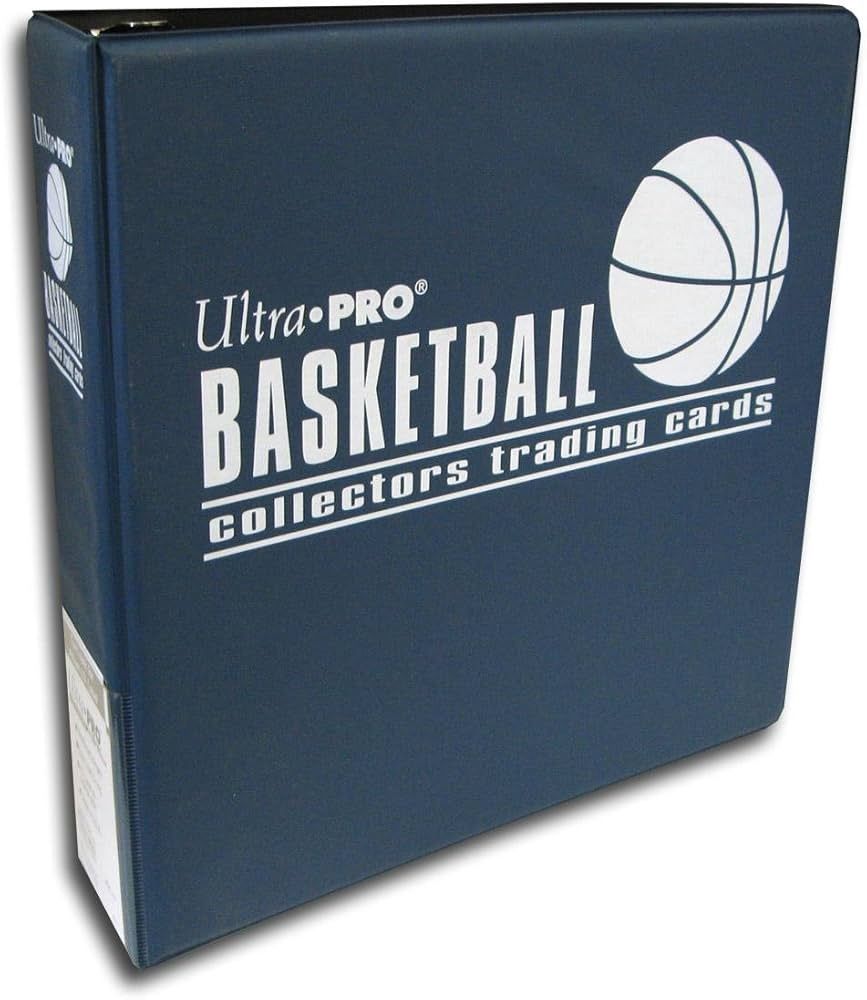 ULTRA PRO 3 IN BINDER BASKETBALL BLUE