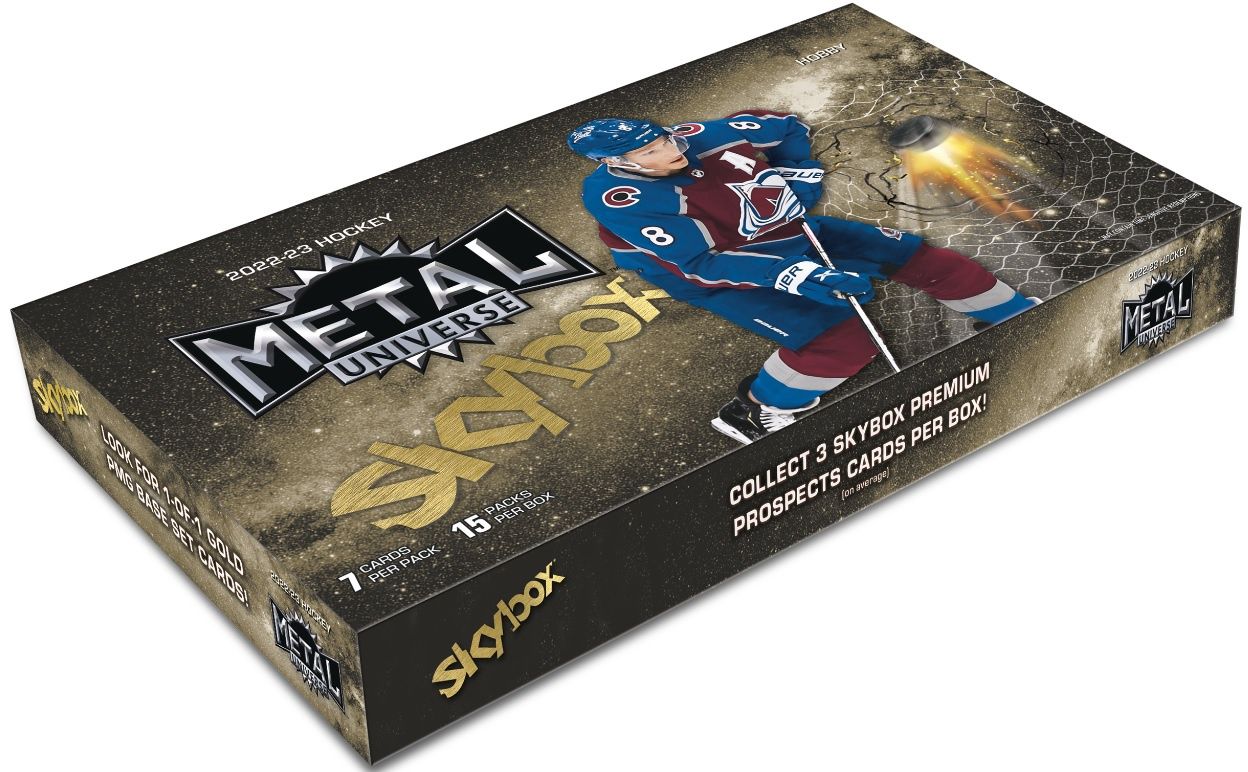 2022-23 UPPER DECK SKYBOX METAL UNIVERSE HOCKEY HOBBY BOX
