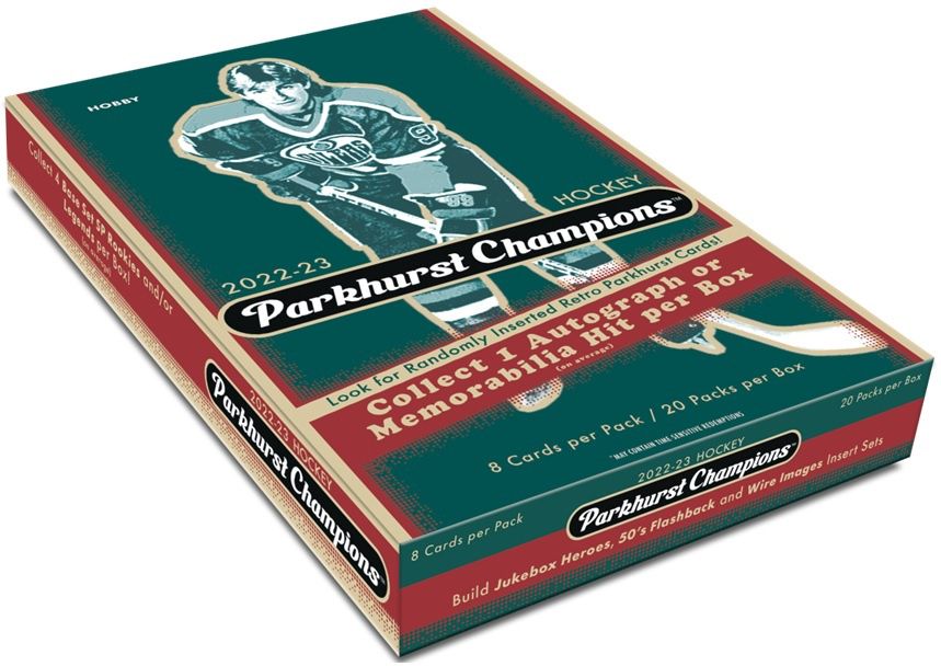 2022-23 UPPER DECK PARKHURST CHAMPIONS HOCKEY HOBBY BOX