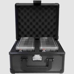 ZION CASES SLAB CASE 2 ROW, Colour: CARBON FIBER