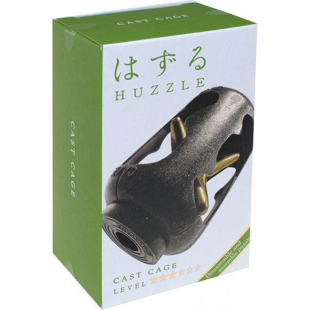 HANAYAMA CAST METAL PUZZLE, NAME: CAGE