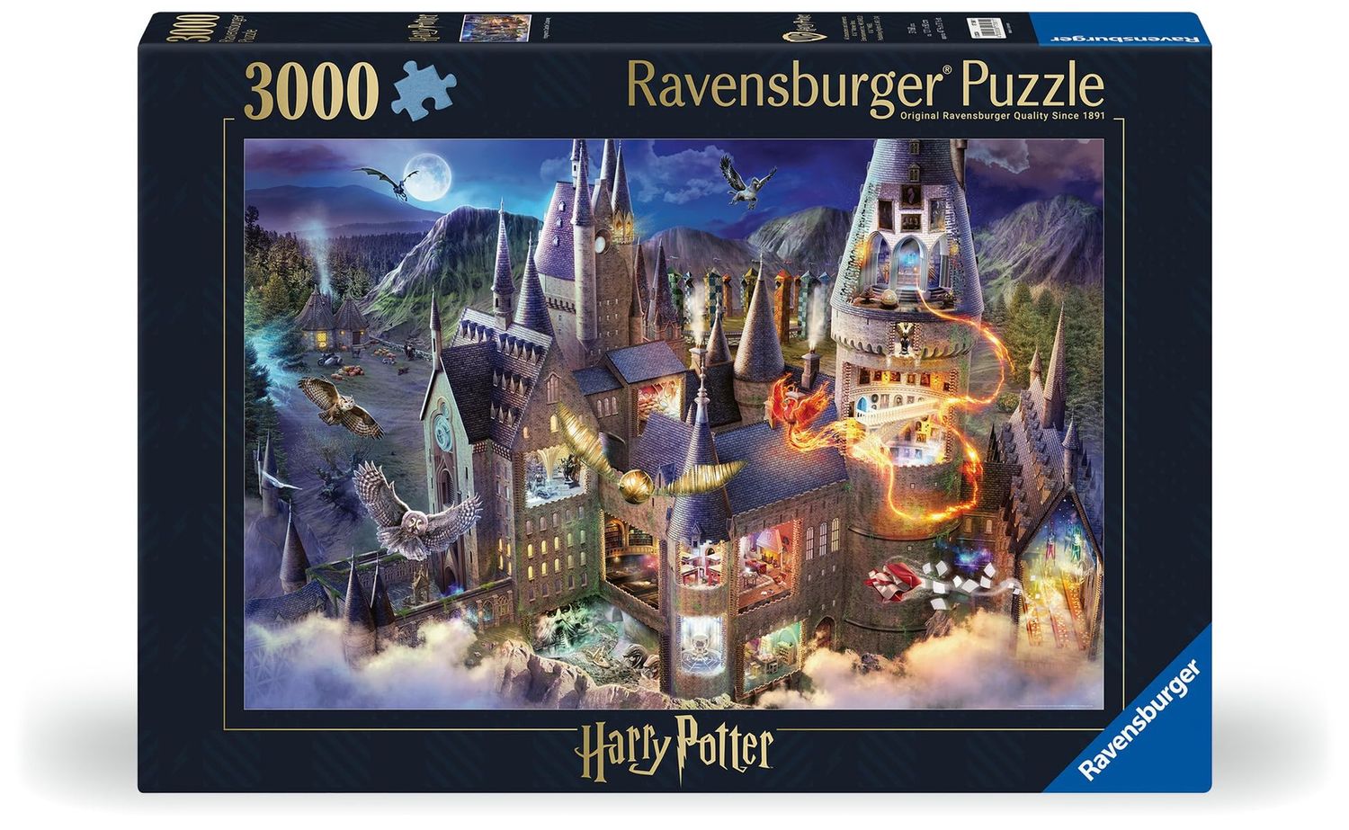 HOGWARTS CASTLE 3000PC PUZZLE
