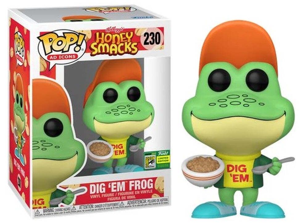 FUNKO POP!ICONS DIG EM FROG SDCC IE