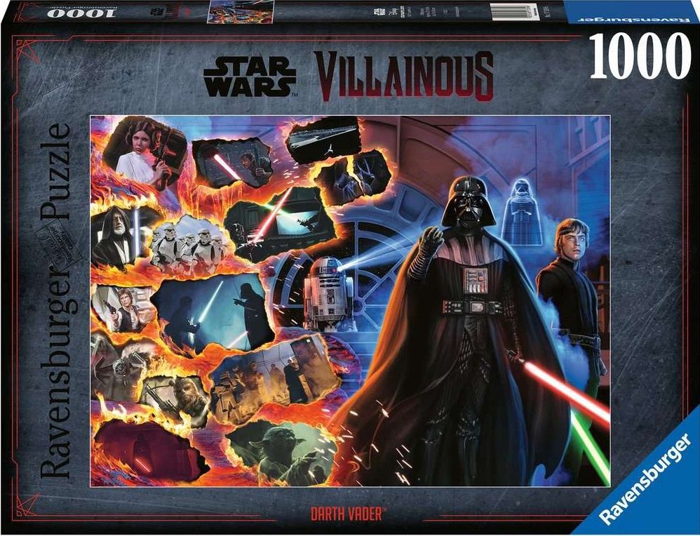 STAR WARS VILLAINOUS DARTH VADER 1000PC PUZZLE