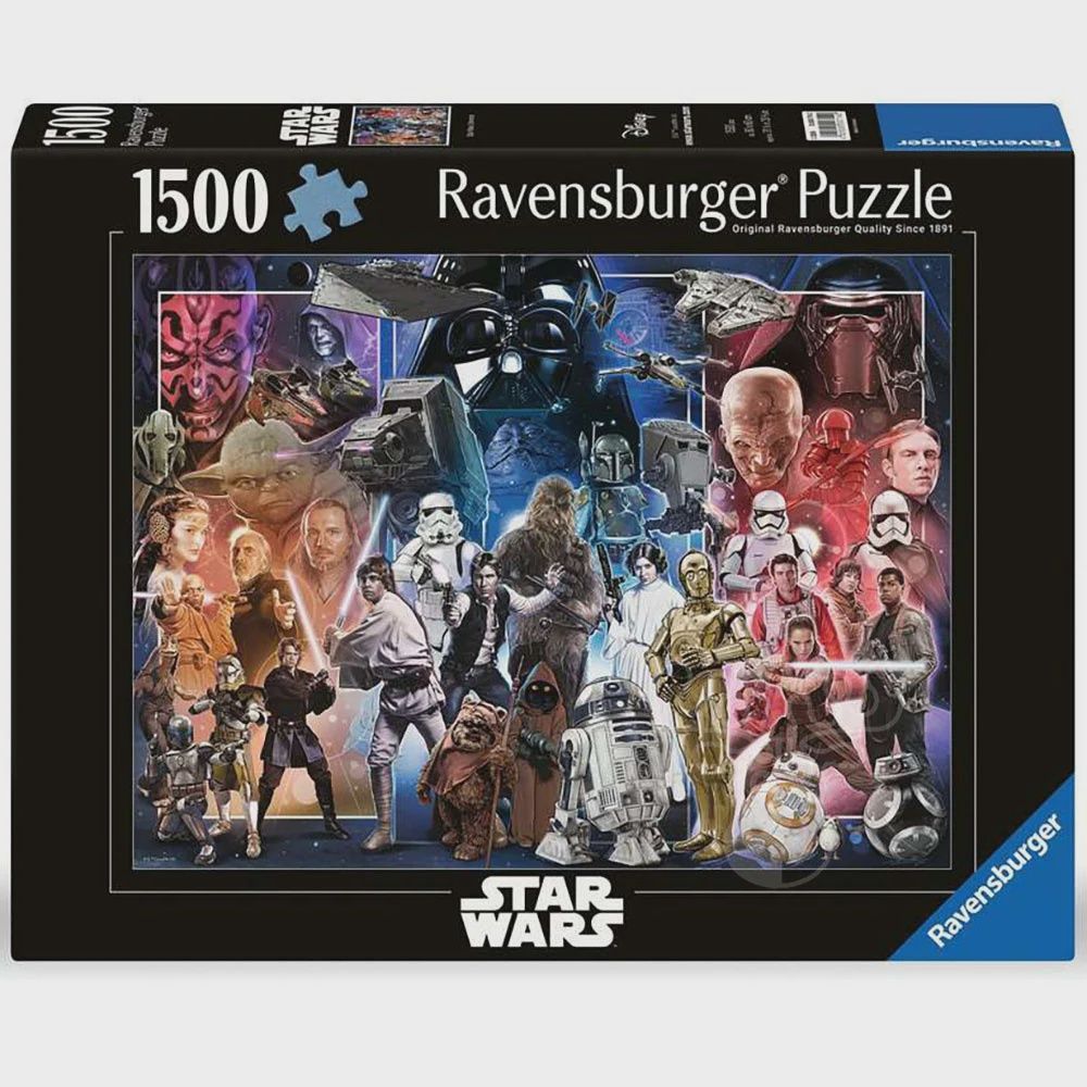 STAR WARS WHOLE UNIVERSE 1500PC PUZZLE