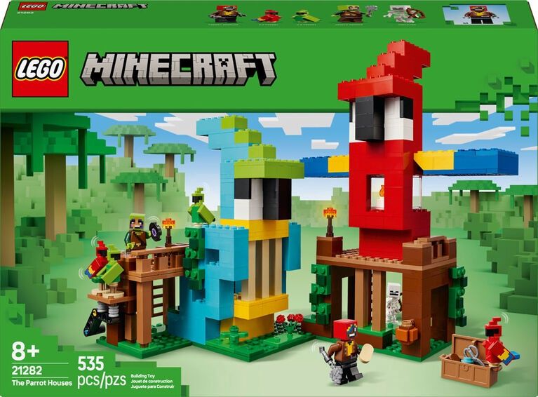 LEGO MINECRAFT THE PARROT HOUSES