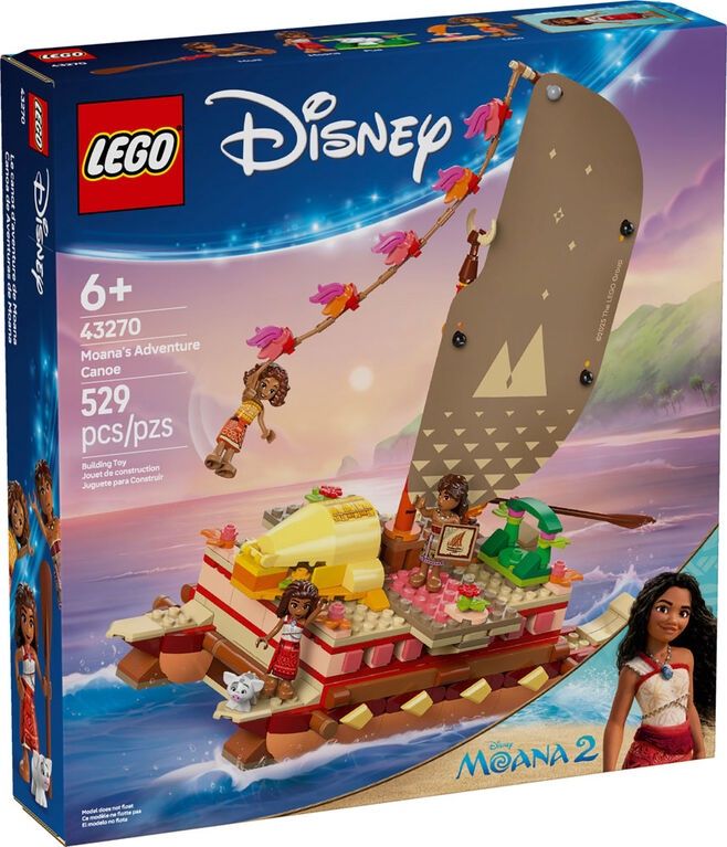 LEGO DISNEY MOANA'S ADVENTURE CANOE
