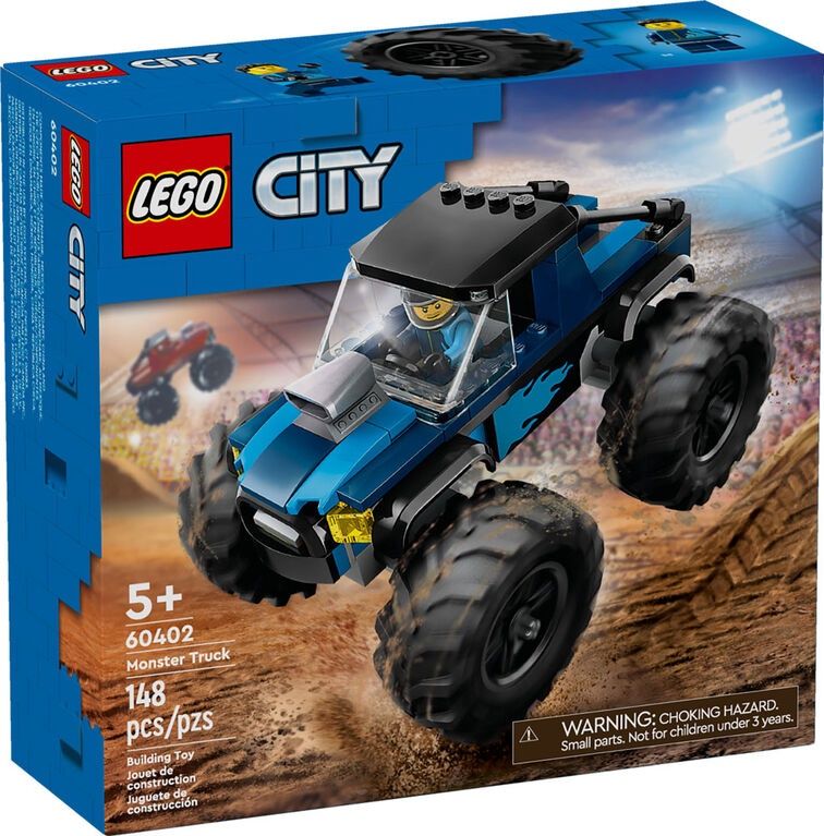 LEGO CITY BLUE MONSTER TRUCK