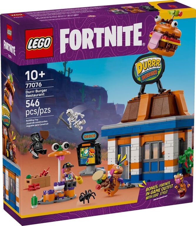 LEGO FORTNITE DURR BURGER RESTAURANT