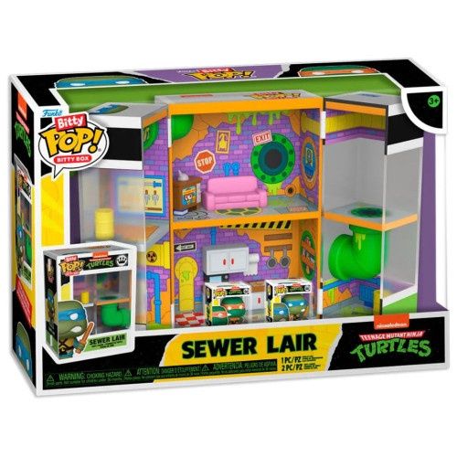 BITTY POP! BITTY BOXES TMNT SEWER LAIR