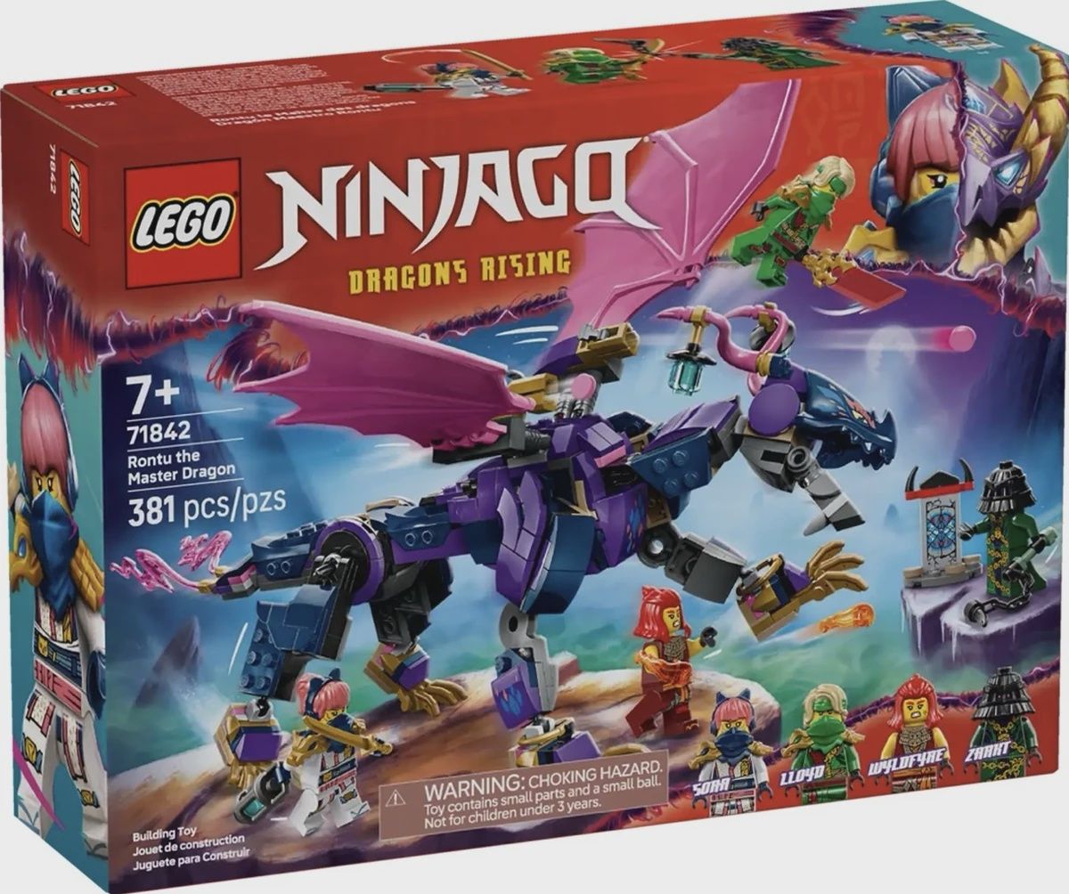 LEGO NINJAGO RONTU THE MASTER DRAGON