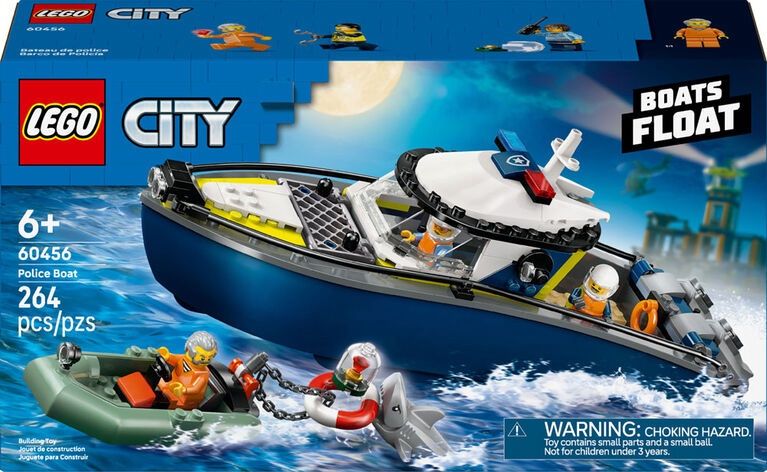 LEGO CITY POLICE BOAT CHASE