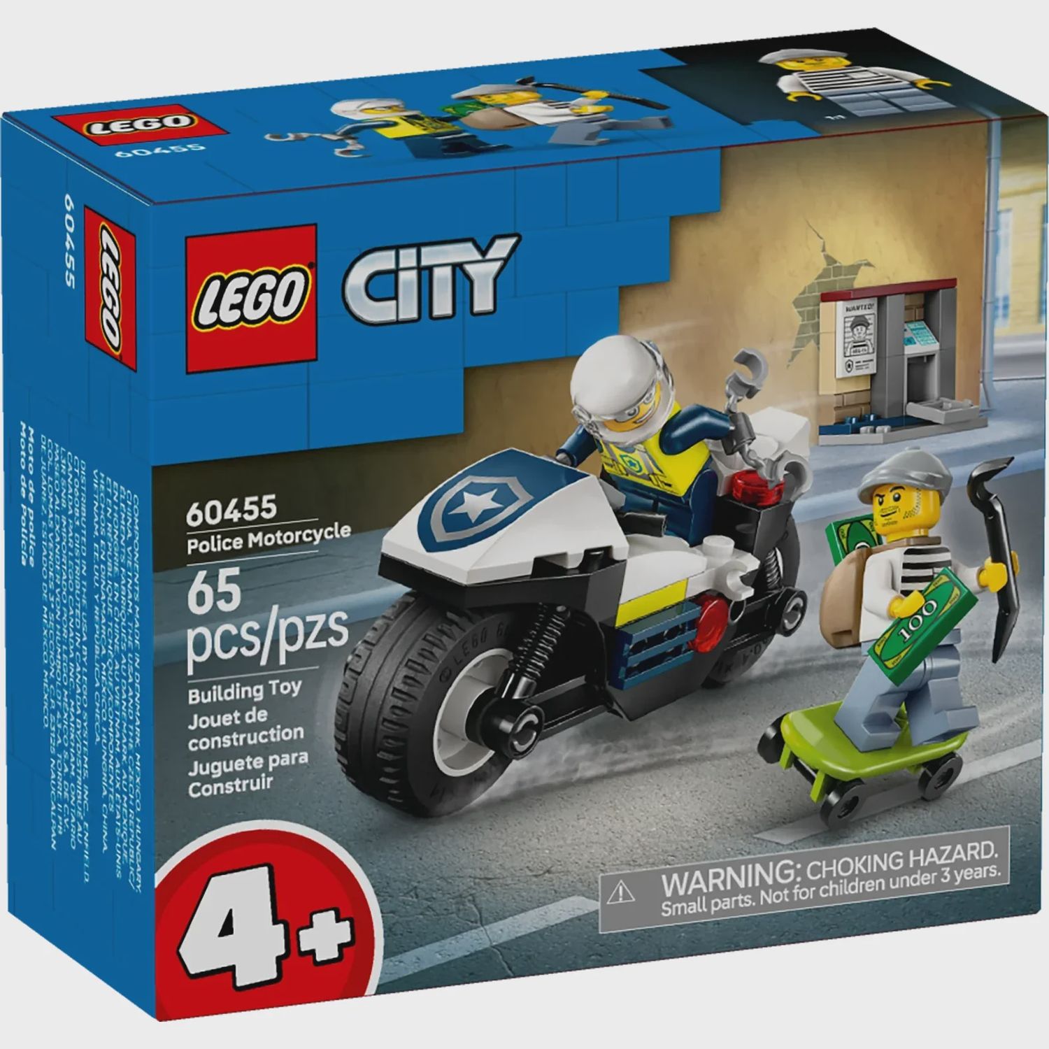LEGO CITY POLICE MOTORCYCLE CHASE