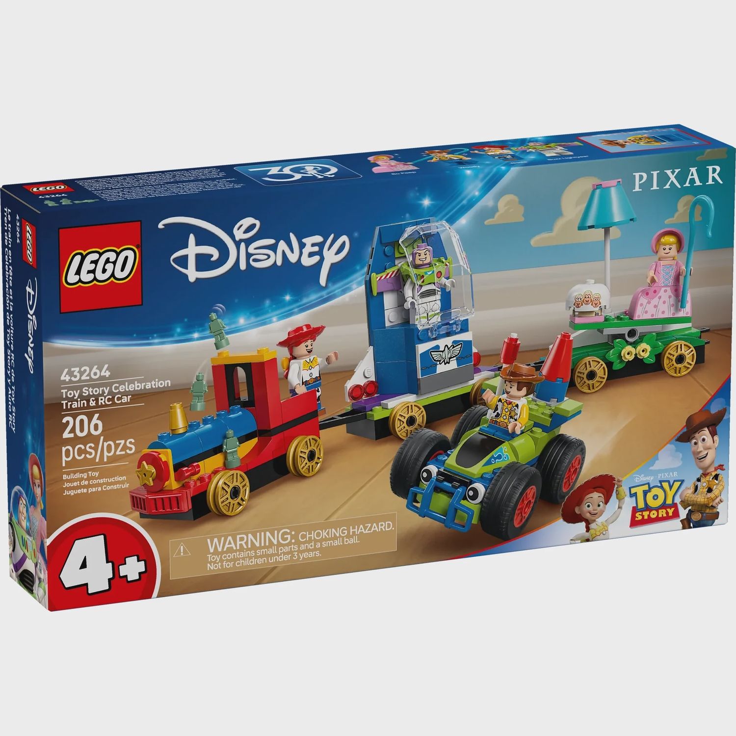 LEGO DISNEY TOY STORY CELEBRATION TRAIN &amp; RC CAR