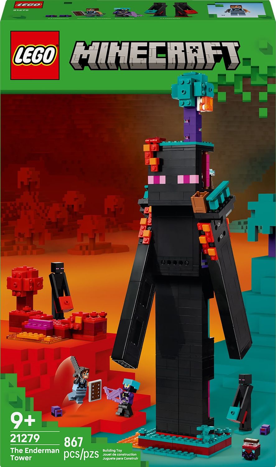 LEGO MINECRAFT THE ENDERMAN TOWER