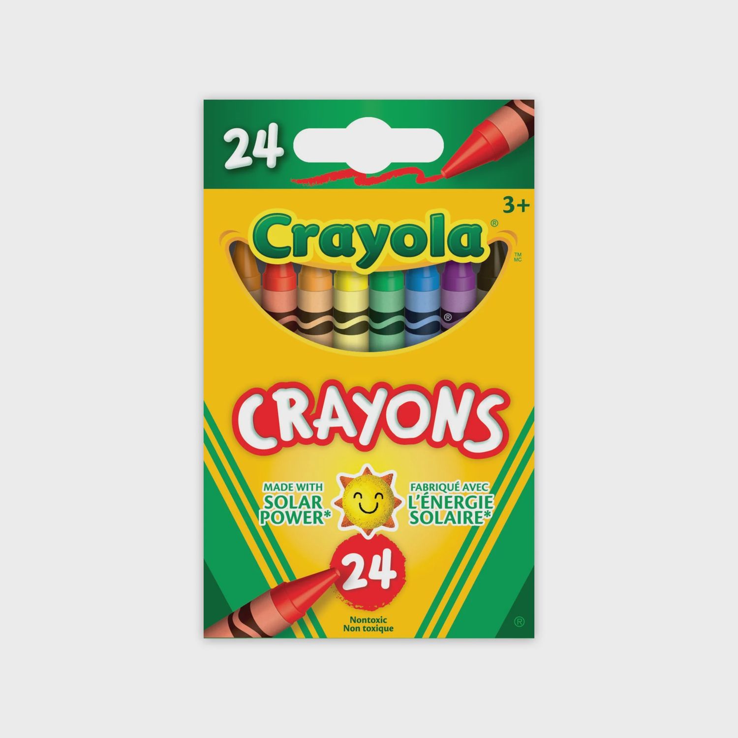 CRAYOLA CRAYONS 24CT REGULAR