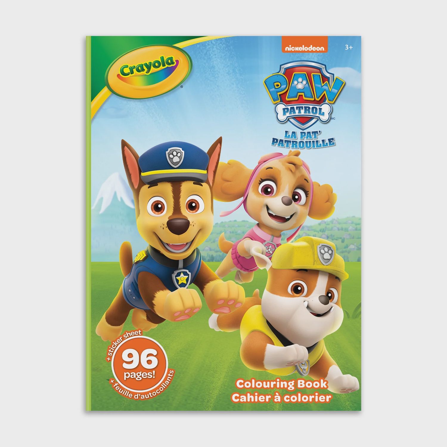 PAW PATROL 96PG COLOURING BOOK