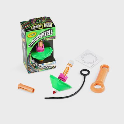 CRAYOLA NEON COLOURWHIRLS 1CT