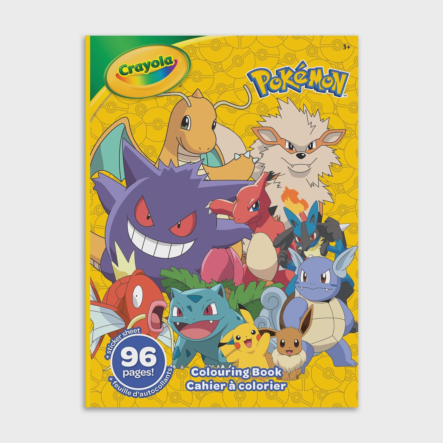 POKEMON 96PG COLOURING BOOK
