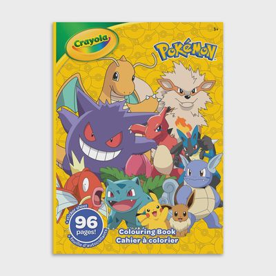 POKEMON 96PG COLOURING BOOK