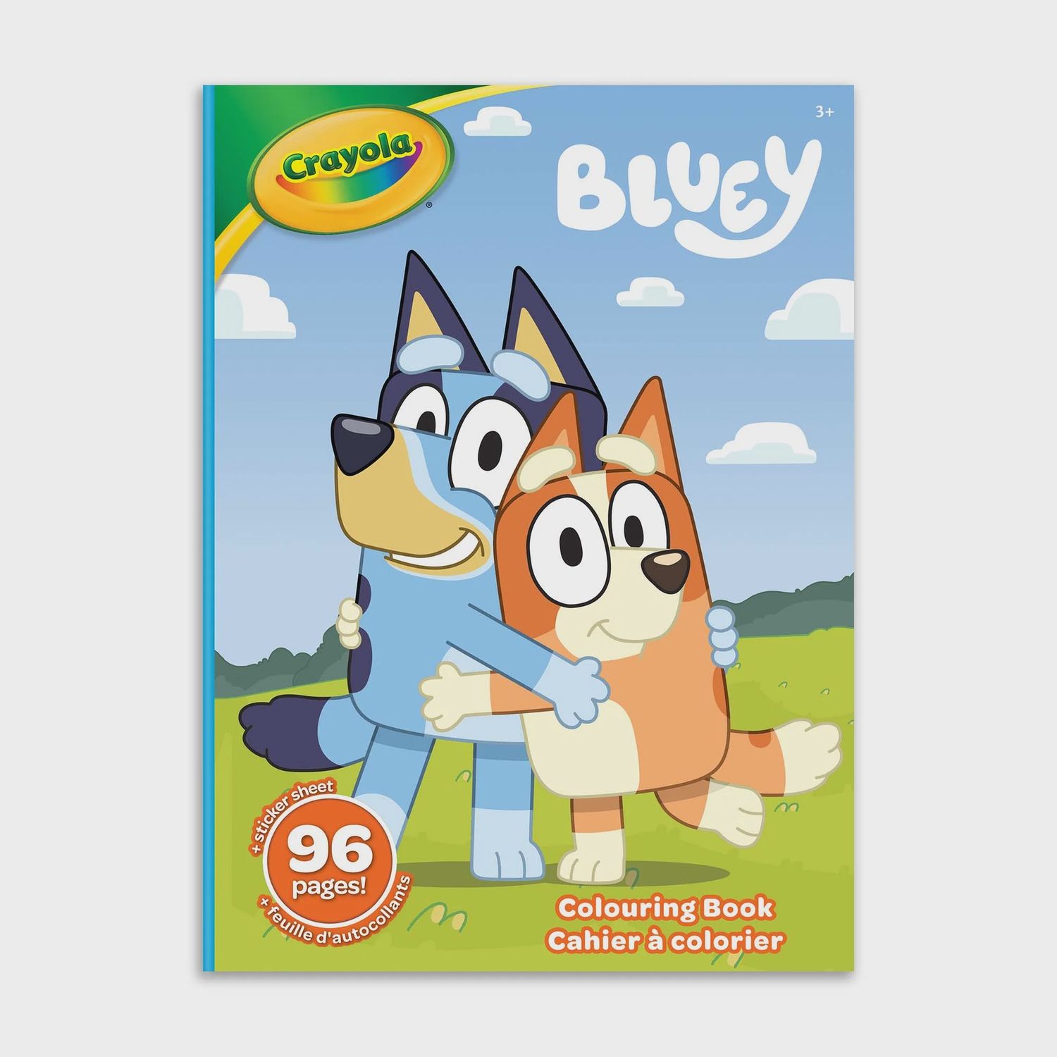 BLUEY 96PG COLOURING BOOK