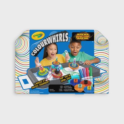 CRAYOLA COLOURWHIRLS ARENA SET