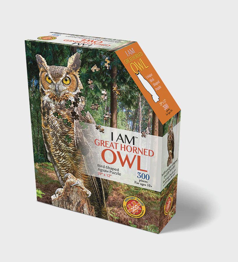 I AM GREAT HORNED OWL 300PC PUZZLE
