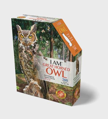 I AM GREAT HORNED OWL 300PC PUZZLE