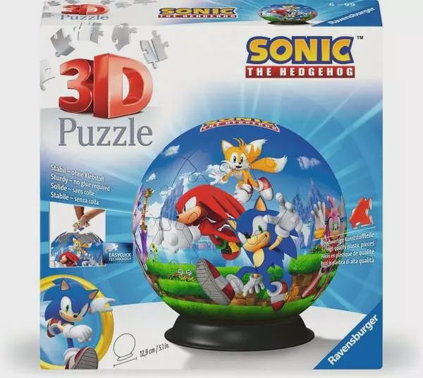 SONIC 3D 72PC PUZZLE