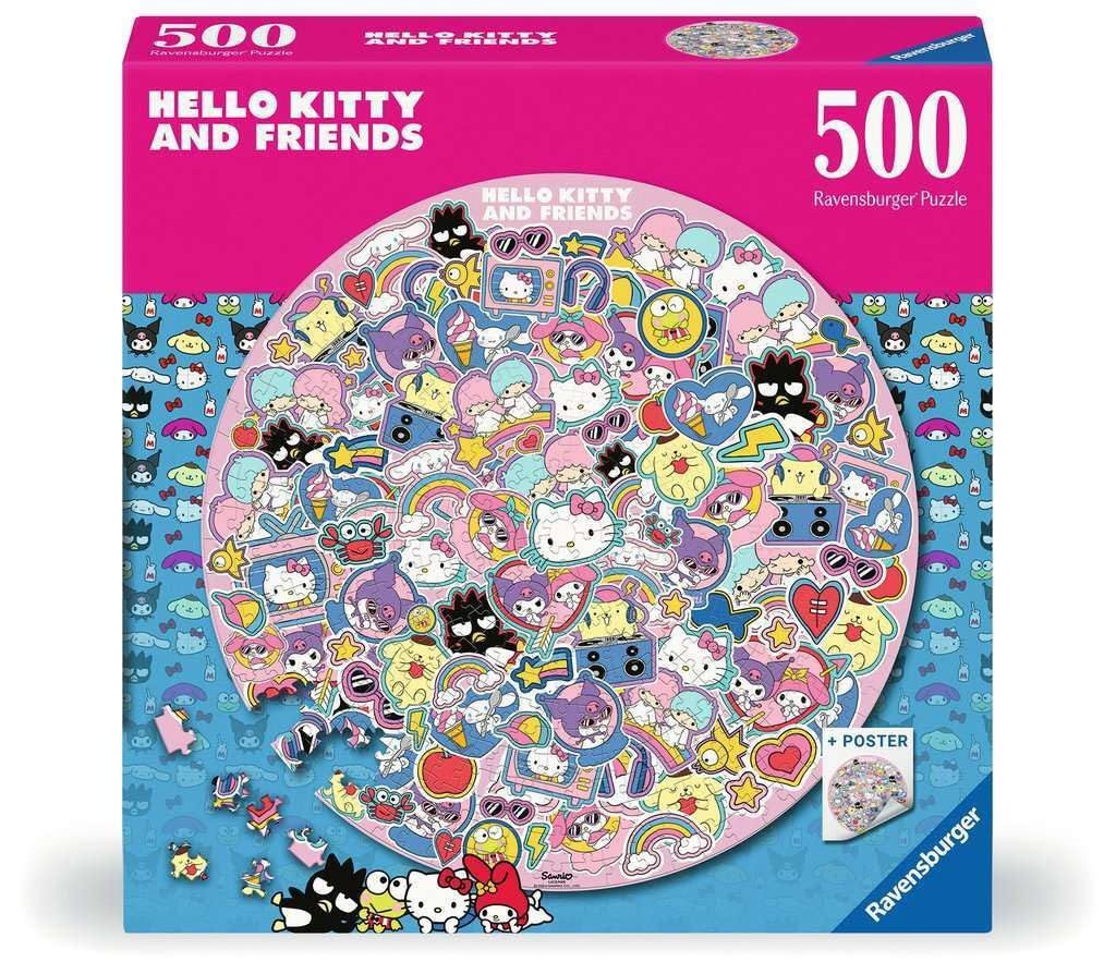 HELLO KITTY 500 PIECE PUZZLE